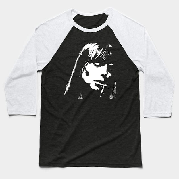 Joni Mitchell Baseball T-Shirt by Hirasaki Store